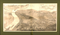 Metszet - Fontana’s Plan der Belagerung Ofen’s 1686. [Buda ostroma 1686-ban.]