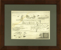 Metszet - L’Accampamento Delle Genti Dell’Elettore Piantato a di 17 di Giugno. [1686.]