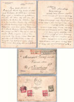 1913. Szent Margitsziget Gyógyfürdő Rt. levélpapírja és borítékja