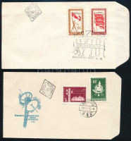 13 db klf magyar FDC az 1950-es évekből