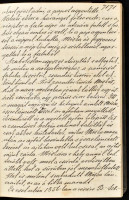1906 Házi Kincstár 17. kötet, 4715 f. sz - 4856-igh. Rómától Szélhámosig. Kézzel írt családi 'házi kincstár', benne különféle izgalmas témákkal, közte betyárok, csángónép eredete, kognak készítése, likőrök készítése,