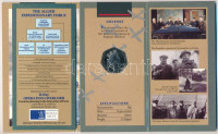 Nagy-Britannia 1994. 50 Pence Cu-Ni 'A D-nap 50. véfordulója' karton dísztokban, tájékoztatóval T:UNC Great-Britain 1994. 50 Pence Cu-Ni '50th Anniversary of the D-Day Landings' in cardboard case, with information C:UNC
