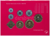 Holland Antillák 1998. 1c - 5G (8xklf) forgalmi sor szettben, karton dísztokban T:UNCNetherlands Antilles 1998. 1 Cent - 5 Gulden (8xdiff) coin set in cardboard case C:UNC