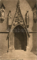 Kassa, Kosice; Szent Mihály kápolna kapuja / entry gate of the church (fa)