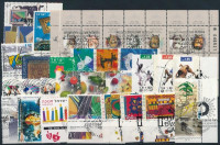 1996 26 db klf tabos bélyeg, közte ívszéliek + 1 db kisív stecklapon