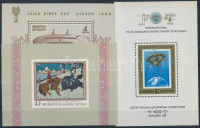 1965-1980 6 klf blokk 2 db stecklapon