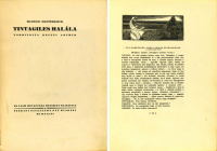 Balogh István (1890-1956), könyvillusztráció, 10 fametszet Maeterlick: Tintagiles halála című könyvéhez, 1923