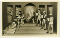Molnár C. Pál (1894-1981) alkalmi grafika, „A Háromkirályok hódolata”