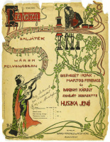 Nagy Sándor (1868-1950) borító grafika, „Bob herceg”
