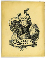 Balázsfy Rezső (1885-1973), ex libris terv, Balázsfyék könyve