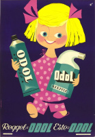 Reggel: ODOL - Este: ODOL - szájvíz, fogpép - Grafikus: Lengyel Sándor