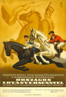 Országos Lovasverseny a Margitszigeti Polópályán - 1958