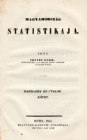 FÉNYES ELEK: Magyarország statistikája