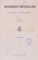 BARSVÁRMEGYE HIVATALOS LAPJA