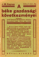 KEYNES, JOHN MAYNARD: A béke gazdasági következményei