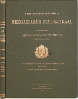 MEZŐGAZDASÁGI TERMELÉS 1895. ÉS 1896. ÉVBEN
