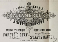 BEDŐ ALBERT (szerk.) : A magyar királyi államerdők gazdasági és kereskedelmi leirása.