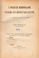 PAPP KÁROLY: A magyar birodalom vasérc- és kőszénkészlete.