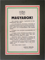 „MAGYAROK! ÚJRA SZABADOK VAGYTOK. ...”