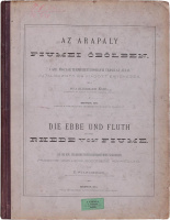 STAHLBERGER EMIL: Az árapály a fiumei öbölben. Die ebbe und fluth in der rhede von Fiume.
