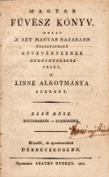 [DIÓSZEGI SÁMUEL – FAZEKAS MIHÁLY]: Magyar fűvész könyv.