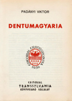 PADÁNYI VIKTOR: Dentumagyaria
