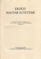 ERDÉLY MAGYAR EGYETEME