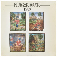 Hungaroton 1989. Vinyl, 7' kislemez, Promo, Hungaroton, Magyarország, 1988. VG+