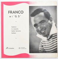 Franco E I 'G. 5' - Franco E I 'G. 5', Vinyl, 7', 45 RPM, EP kislemez, Olaszország (VG)