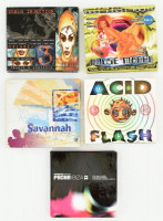 Vegyes 5 darabos CD tétel: Dream Injection Volume 3 + Pure House Music Vol. 4 + Savannah Ibiza Beach Club Vol. 2 + Acid Flash Vol. 7 + Renaissance presents Pacha IBIZA.
