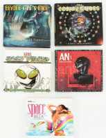 Vegyes 5 darabos CD tétel: Beyond Man's Mind. The Mystery of Trance. + Cosmic Cubes Vol. 6 + Space Techno Vol. III + Apocalypse Now 1 + David Piccini: Space Ibiza 2008.