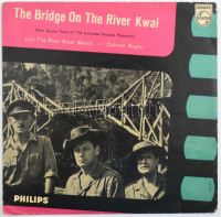 Malcolm Arnold - The Bridge On The River Kwai, Vinyl, 7', EP, 45 RPM, Mono kislemez, Hollandia 1957 (VG+)