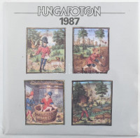 Various - Hungaroton 1987, Vinyl, 7', Promo kislemez, Magyarország 1986 (VG)