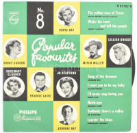 Various - Popular Favourites No.8, Vinyl, 10' közepes méretű lemez, Hollandia (VG+, a tok enyhén viselt)