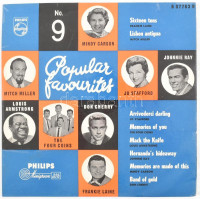 Various - Popular Favourites No. 9, Vinyl, LP, 10', Compilation közepes méretű bakelit lemez, Hollandia (VG)
