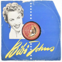 Luciano Virgili - Arrivederci, Roma / Vecchia Europa, Shellac, 10', 78 RPM közepes méretű lemez, Ausztria (VG+, a tok nagyon viseltes)