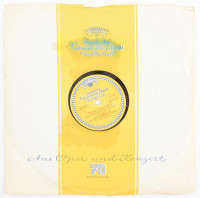 Württembergi kórus és zenekar a Stuttgarti állami Színházban - Bajazzók / Troubadúrok, Shellac, 10', 78 RPM közepes méretű lemez, Németország 1951 (VG, a tok viseltes)