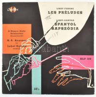 Liszt Ferenc - Les Préludes / Spanyol Rapszódia, Vinyl, LP, 10' közepes méretű lemez, Magyarország (VG)