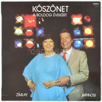 Záray - Vámosi - Köszönet A Boldog Évekért, Vinyl, LP, Album, 1982 Magyarország (VG)