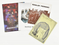 1974-2007 Vegyes művészeti katalógus tétel, 3 db: Szalay Ferenc (1974, Műcsarnok), Kerényi Jenő (1908-1975.) (Bp.-Sopron, 2006, Körmendi Galéria), Domanovszky Endre ((Bp.-Sopron, 2007, Körmendi Galéria.) + 2010 Csillagszálló. 5.