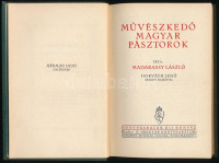 Madarassy László: Művészkedő magyar pásztorok. Horváth Jenő eredeti rajzaival. Könyvbarátok kis könyve III. évf. 2. sz. Bp.,[1935],Magyar Könyvbarátok, 164 p. Kiadói egészvászon-kötés, kissé kopott borítóval.