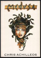 Chris Achilleos - Nigel Suckling: Medusa. The third book of illustrations by Chris Achilleos. Text by Nigel Suckling. Limpsfield, 1990, Dragon's World. Angol nyelven. Gazdag képanyaggal, Chris Achilléos (1947-2021) brit festőművész, grafikus,
