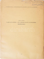 Koós Judith: Újabb kutatások a XVI. századi olasz calligarphia történetében. A szerző, Koós Judith (1923-2006) művészettörténész, műkritikus által DEDIKÁLT példány! Különlenyomat. Bp., 1962, Akadémiai,141-166 p. Kiadói
