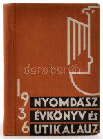 Nyomdász évkönyv és utikalauz. Kiadja a Magyarországi könyvnyomdai munkások egyesülete. Halász Alfréd (szerk). Bp., 1936. Harmincötödik évfolyam. Gazdagon illusztrált, fekete-fehér és részben színes illusztrációkkal. Kiadói