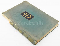 Wit Stowsz. Der Krakauer Altar. Warszawa, 1953 PIW. Kiadói. gerincén sérült vászonkötésben, Folio