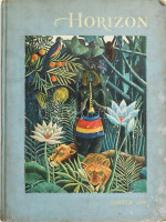 1968 Horizon. A Magazine of Arts. Winter, 1968, Vol. X. Numer 1. Angol nyelven. Gazdag képanyaggal illusztrált. Kiadói egészvászon-kötésben, foltos, kopott borítóval, kissé sérült gerinccel.