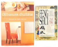 Stewart Walton - Sally Walton: Otthonunk díszítése. Ford.: Gyárfás Vera. hn., én., Új Ex Libris. Kiadói kartonált papírkötés, kiadói papír védőborítóban. + Terah Kathryn Collins: Feng Shui .Bp., 1997., Édesvíz. Kiadói