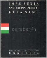 Nétay Katalin, Pócs Péter (szerk.): Imre Bukta, Sándor Pinczehelyi, Géza Samu. XLIII Biennale die Venezia, 1988. Bp., 1988, Műcsarnok. Angol és olasz nyelven Fekete-fehér és színes képekkel gazdagon illusztrált. Kiadói papírkötés,