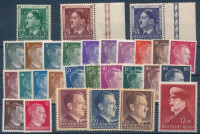 Deutsches Reich 5 klf Hitler fejes kiadás, köztük felárasak is