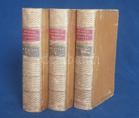 Macaulay, [Thomas Babington], Lord [of Rothley]:Critical and Historical Essays contributed to The Edinburgh Review. New Edition in Three Volumes. Vol I-III. [Teljes mű három kötetben.]London, 1860. Longman, Green, Longman and Roberts